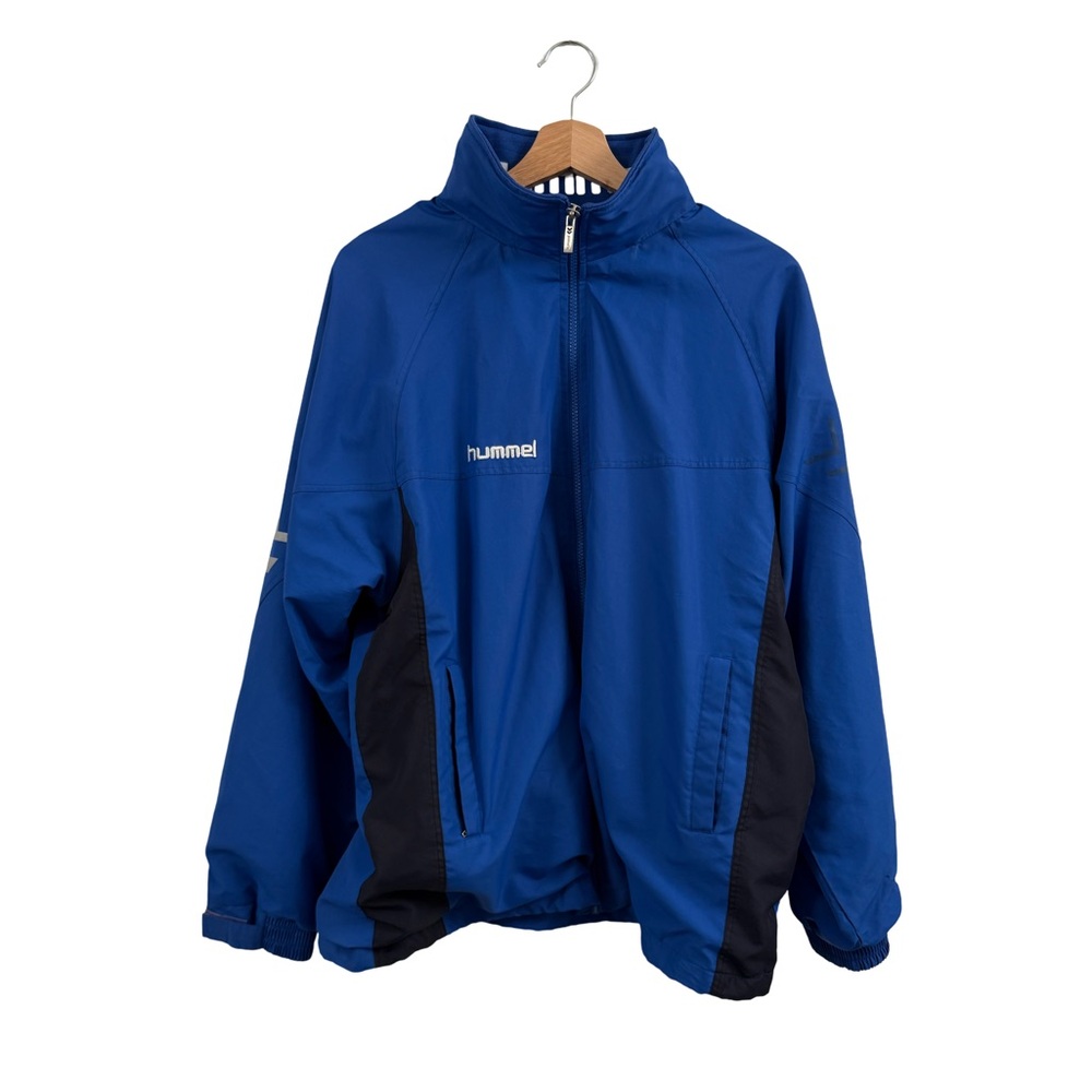 Hummel Men's Blue and Black Lightweight Jacket